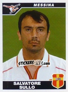 Cromo Salvatore Sullo - Calciatori 2004-2005 - Panini