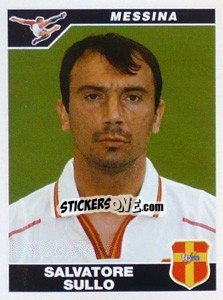 Figurina Salvatore Sullo - Calciatori 2004-2005 - Panini