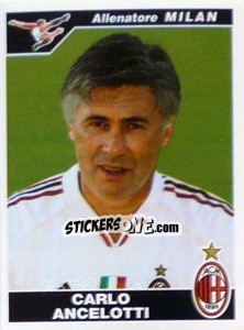Figurina Carlo Ancelotti (Allenatore) - Calciatori 2004-2005 - Panini