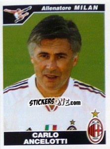 Sticker Carlo Ancelotti (Allenatore)