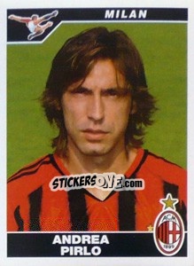 Sticker Andrea Pirlo - Calciatori 2004-2005 - Panini