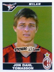 Cromo Jon Dahl Tomasson - Calciatori 2004-2005 - Panini