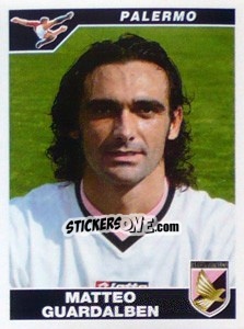 Sticker Matteo Guardalben - Calciatori 2004-2005 - Panini