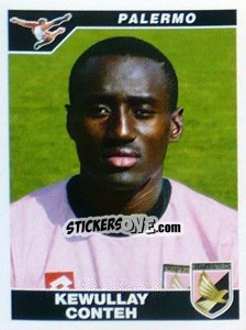 Sticker Kewullay Conteh - Calciatori 2004-2005 - Panini