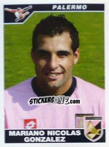 Sticker Mariano Nicolas Gonzalez - Calciatori 2004-2005 - Panini