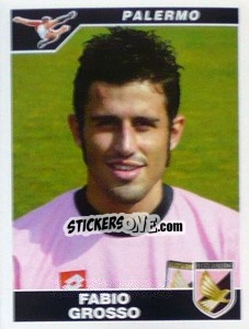 Sticker Fabio Grosso - Calciatori 2004-2005 - Panini