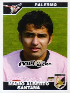 Sticker Mario Alberto Santana - Calciatori 2004-2005 - Panini