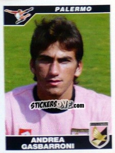 Figurina Andrea Gasbarroni - Calciatori 2004-2005 - Panini