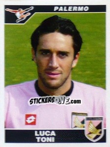 Figurina Luca Toni - Calciatori 2004-2005 - Panini