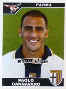 Cromo Paolo Cannavaro - Calciatori 2004-2005 - Panini