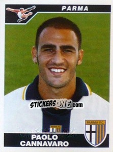 Figurina Paolo Cannavaro - Calciatori 2004-2005 - Panini