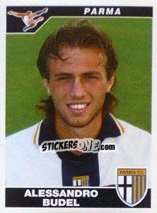 Sticker Alessandro Budel - Calciatori 2004-2005 - Panini