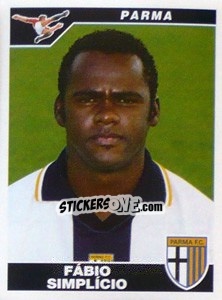 Sticker Fabio Simplicio - Calciatori 2004-2005 - Panini