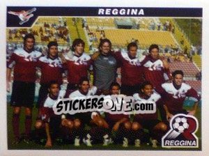 Cromo Squadra (Team Photo) - Calciatori 2004-2005 - Panini