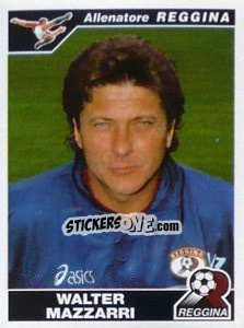 Sticker Walter Mazzarri (Allenatore) - Calciatori 2004-2005 - Panini