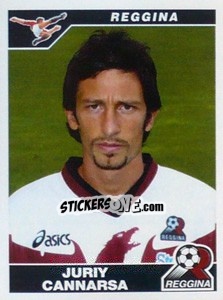 Sticker Juriy Cannarsa - Calciatori 2004-2005 - Panini