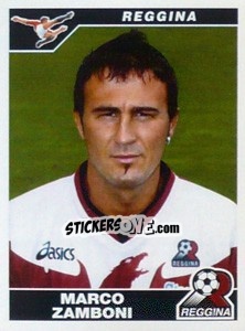 Cromo Marco Zamboni - Calciatori 2004-2005 - Panini