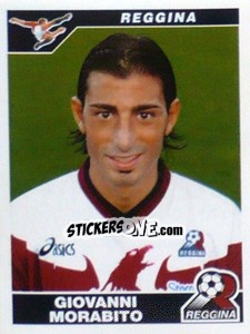 Sticker Giovanni Morabito - Calciatori 2004-2005 - Panini