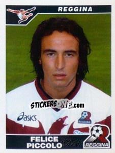 Sticker Felice Piccolo - Calciatori 2004-2005 - Panini