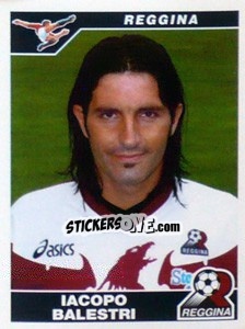 Cromo Iacopo Balestri - Calciatori 2004-2005 - Panini