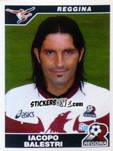 Figurina Iacopo Balestri - Calciatori 2004-2005 - Panini