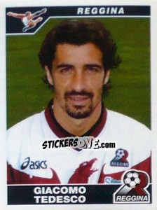 Sticker Giacomo Tedesco - Calciatori 2004-2005 - Panini