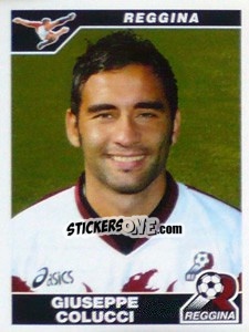 Cromo Giuseppe Colucci - Calciatori 2004-2005 - Panini