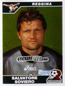 Sticker Salvatore Soviero - Calciatori 2004-2005 - Panini