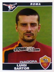 Cromo Luigi Sartor - Calciatori 2004-2005 - Panini