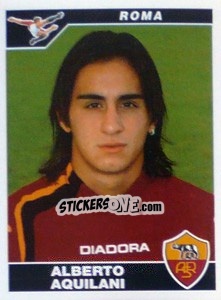 Figurina Alberto Aquilani - Calciatori 2004-2005 - Panini