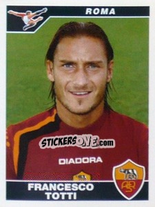 Cromo Francesco Totti - Calciatori 2004-2005 - Panini