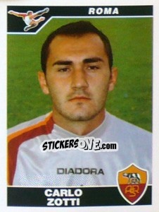 Figurina Carlo Zotti - Calciatori 2004-2005 - Panini