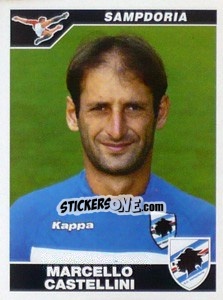 Figurina Marcello Castellini - Calciatori 2004-2005 - Panini