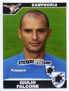 Sticker Giulio Falcone - Calciatori 2004-2005 - Panini