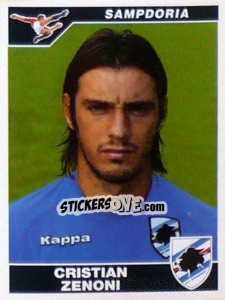 Sticker Cristian Zenoni - Calciatori 2004-2005 - Panini