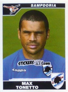 Cromo Max Tonetto - Calciatori 2004-2005 - Panini