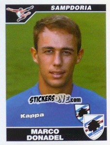 Sticker Marco Donadel - Calciatori 2004-2005 - Panini