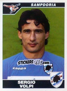 Sticker Sergio Volpi - Calciatori 2004-2005 - Panini