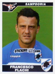 Figurina Francesco Flachi - Calciatori 2004-2005 - Panini