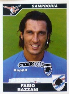 Figurina Fabio Bazzani - Calciatori 2004-2005 - Panini