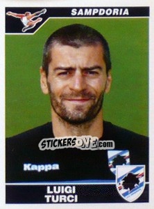 Sticker Luigi Turci - Calciatori 2004-2005 - Panini