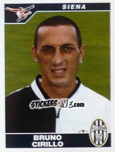 Cromo Bruno Cirillo - Calciatori 2004-2005 - Panini