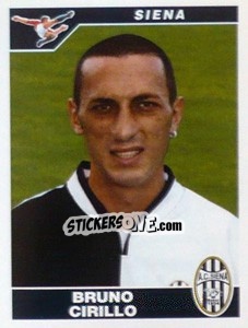 Figurina Bruno Cirillo - Calciatori 2004-2005 - Panini