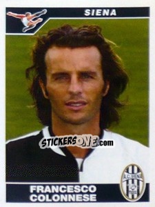 Sticker Francesco Colonnese - Calciatori 2004-2005 - Panini