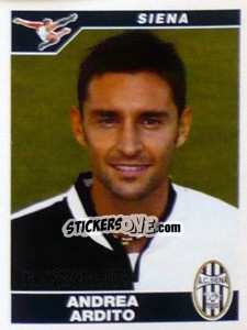 Sticker Andrea Ardito - Calciatori 2004-2005 - Panini