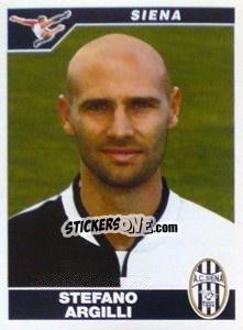 Sticker Stefano Argilli - Calciatori 2004-2005 - Panini