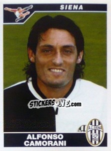 Sticker Alfonso Camorani - Calciatori 2004-2005 - Panini