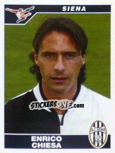 Sticker Enrico Chiesa - Calciatori 2004-2005 - Panini