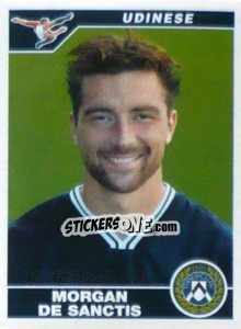 Cromo Morgan De Sanctis - Calciatori 2004-2005 - Panini