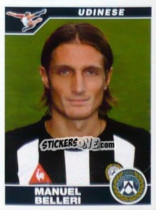 Cromo Manuel Belleri - Calciatori 2004-2005 - Panini